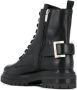 Sergio Rossi rear buckle combat boots Black - Thumbnail 3