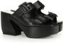 Sergio Rossi Si Rossi 45mm leather mules Black - Thumbnail 2