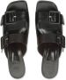 Sergio Rossi Si Rossi 45mm leather mules Black - Thumbnail 4