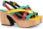 Sergio Rossi SI Rossi 45mm sandals Yellow - Thumbnail 2