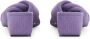 Sergio Rossi SI Rossi 45mm twisted mules Purple - Thumbnail 3