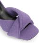 Sergio Rossi SI Rossi 45mm twisted mules Purple - Thumbnail 5