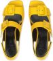 Sergio Rossi SI Rossi 80mm suede sandals Yellow - Thumbnail 4