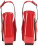 Sergio Rossi SI Rossi 85mm slingback pumps Red - Thumbnail 3