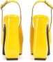 Sergio Rossi SI Rossi 85mm slingback pumps Yellow - Thumbnail 3