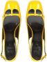 Sergio Rossi SI Rossi 85mm slingback pumps Yellow - Thumbnail 4