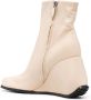 Sergio Rossi SI Rossi 90mm ankle boots Neutrals - Thumbnail 3