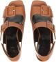 Sergio Rossi SI Rossi 90mm leather sandals Brown - Thumbnail 4