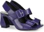 Sergio Rossi SI ROSSI 90mm leather sandals Purple - Thumbnail 2