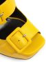Sergio Rossi SI Rossi 90mm leather sandals Yellow - Thumbnail 5