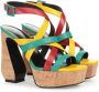 Sergio Rossi SI Rossi 90mm sandals Yellow - Thumbnail 2