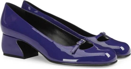 Sergio Rossi Si Rossie 45mm leather pumps Blue