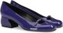Sergio Rossi Si Rossie 45mm leather pumps Blue - Thumbnail 2