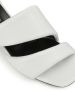 Sergio Rossi Spongy 45mm leather sandals White - Thumbnail 5