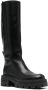 Sergio Rossi square-toe leather boots Black - Thumbnail 2