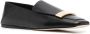 Sergio Rossi square-toe leather loafers Black - Thumbnail 2