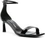 Sergio Rossi square-toe patent sandals Black - Thumbnail 2