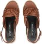Sergio Rossi Sr Akida multi-thread sandals Brown - Thumbnail 4