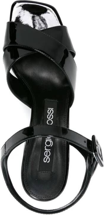 Sergio Rossi sr Alicia 85mm platform sandals Black