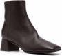 Sergio Rossi sr Alicia leather boots Brown - Thumbnail 2