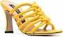 Sergio Rossi Sr Alicudi knot-detail sandals Yellow - Thumbnail 2