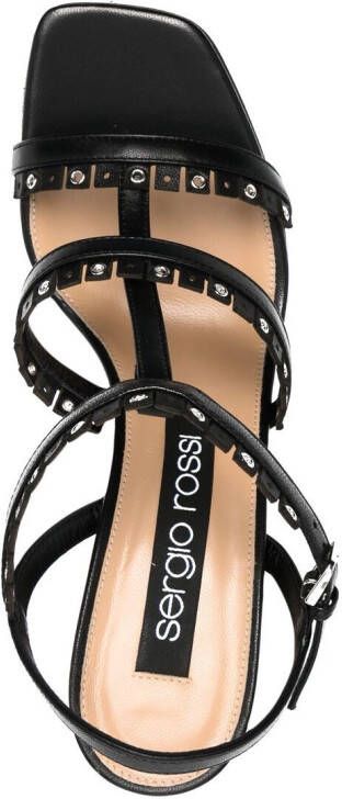 Sergio Rossi Sr Fringe sandals Black
