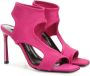 Sergio Rossi Sr Jane 95mm cut-out sandals Pink - Thumbnail 2