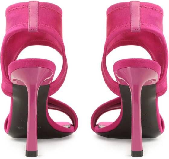 Sergio Rossi Sr Jane 95mm cut-out sandals Pink