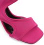 Sergio Rossi Sr Jane 95mm cut-out sandals Pink - Thumbnail 5