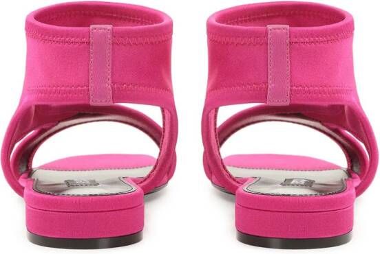 Sergio Rossi Sr Jane cut-out sandals Pink
