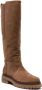 Sergio Rossi SR Joan suede knee-high boots Brown - Thumbnail 2