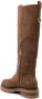 Sergio Rossi SR Joan suede knee-high boots Brown - Thumbnail 3