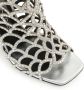 Sergio Rossi sr Mermaid 100mm rhinestone-embellished sandals Silver - Thumbnail 5