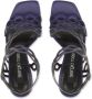 Sergio Rossi sr Mermaid 60mm leather sandals Purple - Thumbnail 4