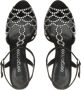 Sergio Rossi sr Mermaid 90mm crystal-embellished leather sandals Black - Thumbnail 4