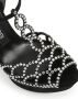 Sergio Rossi sr Mermaid 90mm crystal-embellished leather sandals Black - Thumbnail 5