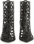Sergio Rossi SR Mermaid 90mm perforated ankle boots Black - Thumbnail 4