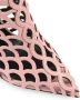 Sergio Rossi SR Mermaid 90mm perforated ankle boots Pink - Thumbnail 5