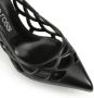 Sergio Rossi SR Mermaid cut-out leather pumps Black - Thumbnail 5