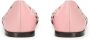Sergio Rossi Sr Mermaid leather ballerina shoes Pink - Thumbnail 3