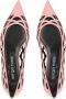 Sergio Rossi Sr Mermaid leather ballerina shoes Pink - Thumbnail 4