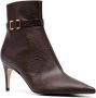 Sergio Rossi sr Mini Prince 80mm ankle boots Brown - Thumbnail 2