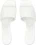 Sergio Rossi SR Rossi 45mm leather mules White - Thumbnail 4