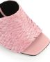 Sergio Rossi sr Seville raffia mules Pink - Thumbnail 5