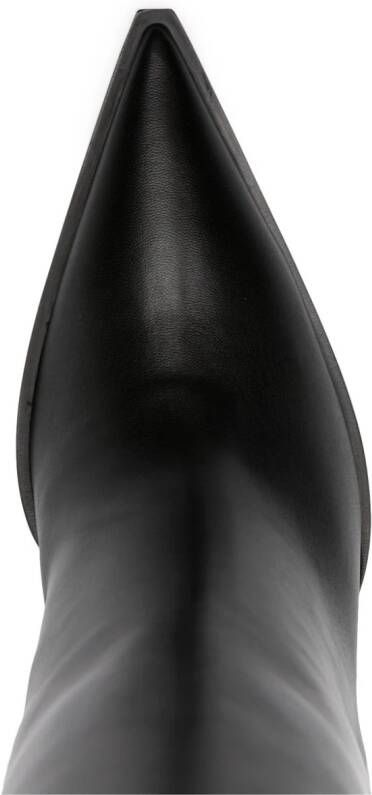 Sergio Rossi Sr Thalestris 95mm leather boots Black