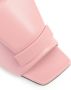 Sergio Rossi SR1 60mm leather mules Pink - Thumbnail 5