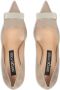 Sergio Rossi Sr1 75mm leather pumps Gold - Thumbnail 4