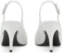 Sergio Rossi SR1 75mm slingback leather pumps White - Thumbnail 3