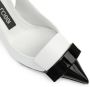Sergio Rossi SR1 75mm slingback leather pumps White - Thumbnail 5