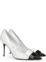 Sergio Rossi Sr1 Cindy 75mm leather pumps White - Thumbnail 2